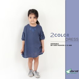 Đầm Bé Gái Tay Lỡ